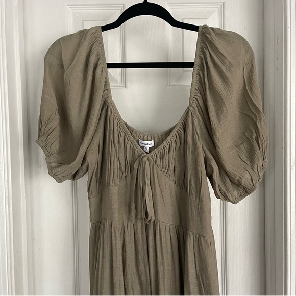 Army Green Maxi Dress - Picture 6 of 7